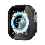 Husa smartwatch Spigen Thin Fit 360 compatibil cu Apple Watch Ultra / Ultra 2 / Ultra 3 / Ultra 4, Negru