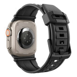 Curea smartwatch Spigen Rugged Band Ultra compatibil cu Apple Watch 6 / 12 / SE 3, Negru