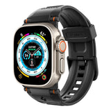 Curea smartwatch Spigen Rugged Band Ultra compatibil cu Apple Watch 6 / 12 / SE 3, Negru