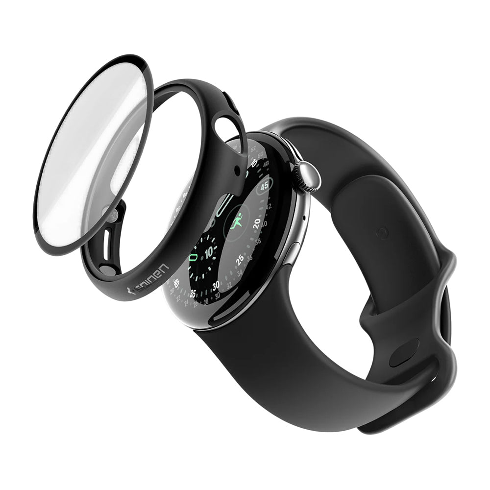 Husa smartwatch Google Pixel Watch 4 45mm / Watch 5 45mm, Negru