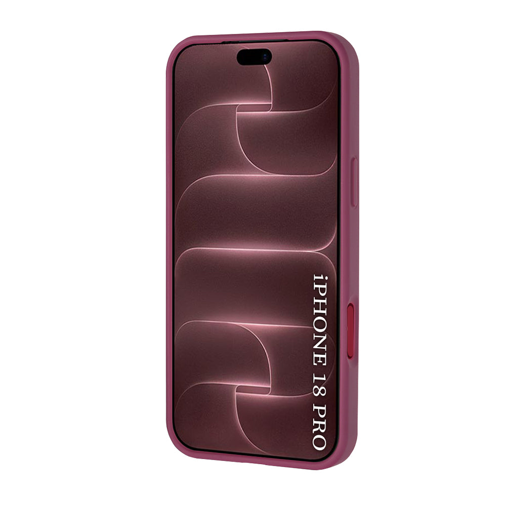 Husa de protectie Techsuit MagSafe Pro compatibil cu iPhone 18 Pro / iPhone 17 Pro, Visiniu