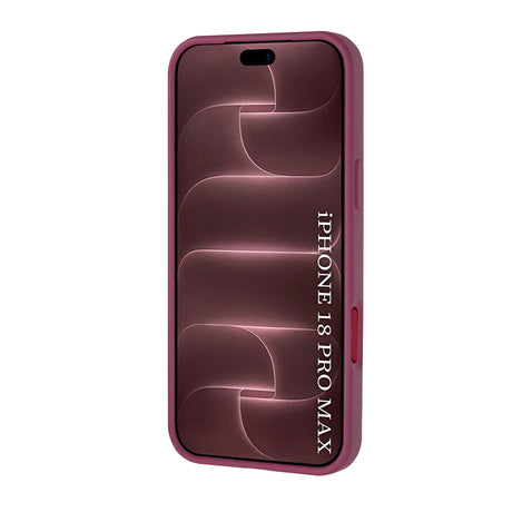 Védőtok Techsuit Pro, MagSafe-kompatibilis, kompatibilis: iPhone 18 Pro Max / iPhone 17 Pro Max, meggypiros