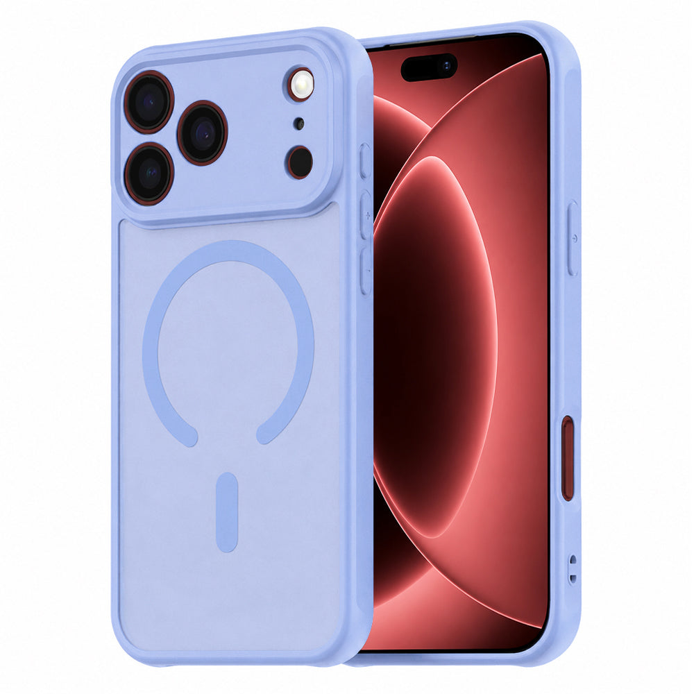 Husa de protectie Techsuit HaloFrost II MagSafe compatibil cu iPhone 18 Pro Max / iPhone 17 Pro Max, Albastru