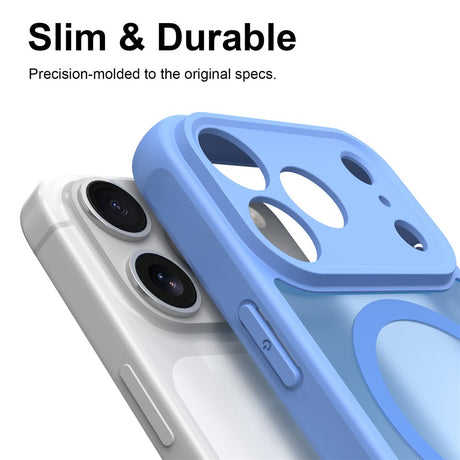 Husa de protectie Techsuit HaloFrost II MagSafe compatibil cu iPhone 18 Pro Max / iPhone 17 Pro Max, Albastru