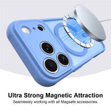 Husa de protectie Techsuit HaloFrost II MagSafe compatibil cu iPhone 18 Pro Max / iPhone 17 Pro Max, Albastru