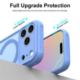 Husa de protectie Techsuit HaloFrost II MagSafe compatibil cu iPhone 18 Pro / iPhone 17 Pro, Albastru