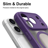 Husa de protectie Techsuit HaloFrost II MagSafe compatibil cu iPhone 18 Pro / iPhone 17 Pro, Visiniu