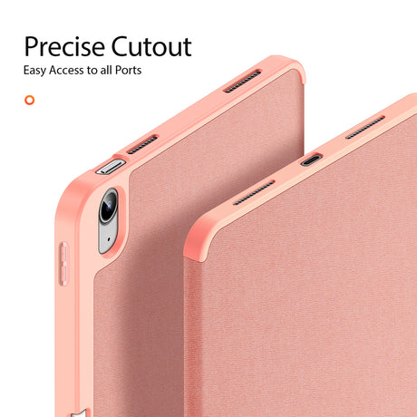 Husa de protectie tableta Dux Ducis Domo Series compatibil cu iPad 10 (2022) 10.9 / iPad 11 (2025), Roz