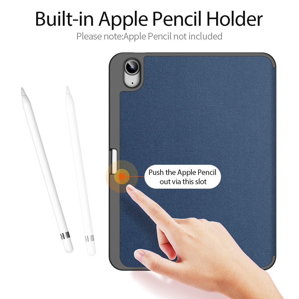 Husa de protectie tableta Dux Ducis Domo Series compatibil cu iPad 10 (2022) 10.9 / iPad 11 (2025), Negru
