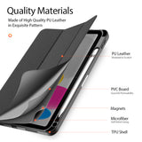 Husa de protectie tableta Dux Ducis Domo Series compatibil cu iPad 10 (2022) 10.9 / iPad 11 (2025), Negru