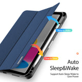 Husa de protectie tableta Dux Ducis Domo Series compatibil cu iPad 10 (2022) 10.9 / iPad 11 (2025), Negru