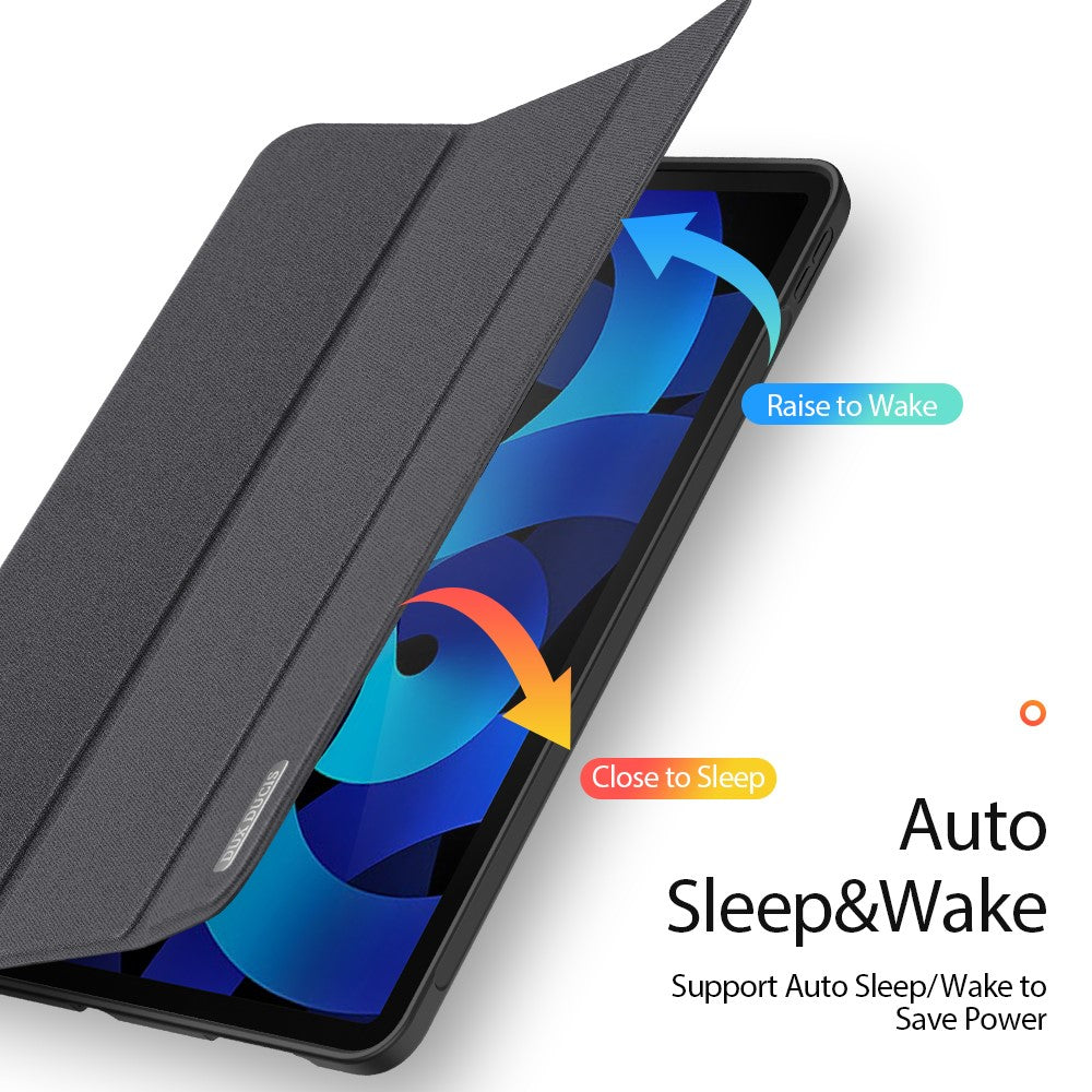 Husa de protectie tableta Dux Ducis Domo Series compatibil cu iPad Air 11 / iPad Air 5 / iPad Air 4, Negru