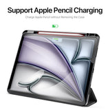 Husa de protectie tableta Dux Ducis Domo Series compatibil cu iPad Air 13 (2024) / iPad Air 13 (2025) / iPad Air 13 (2026), Negru