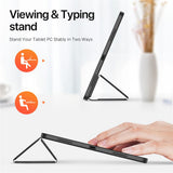 Husa de protectie tableta Dux Ducis Domo Series compatibil cu iPad Air 13 (2024) / iPad Air 13 (2025) / iPad Air 13 (2026), Negru