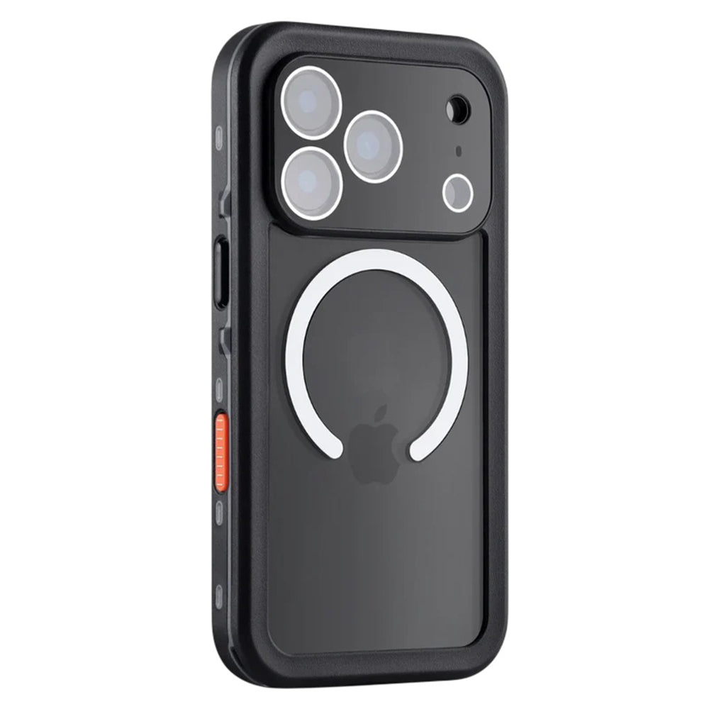 Husa de protectie ShellBox compatibil cu iPhone 17 Pro Max / iPhone 18 Pro Max, Negru