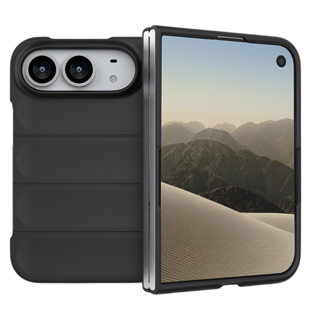 Husa de protectie Techsuit Magic Shield compatibil cu iPhone Duo, Negru
