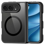 Husa de protectie Dux Ducis Aimo MagSafe compatibil cu iPhone Duo, Negru