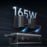 Baterie externa Cuktech PB200U (CKPB200UGLGR), 20000mAh, USB-C / USB, 210W, Gri