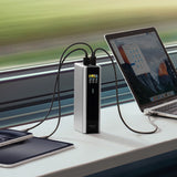 Baterie externa Cuktech PB200U (CKPB200UGLGR), 20000mAh, USB-C / USB, 210W, Gri