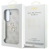 Husa de protectie Guess Leather 4G compatibil cu Samsung Galaxy S26 FE, Roz