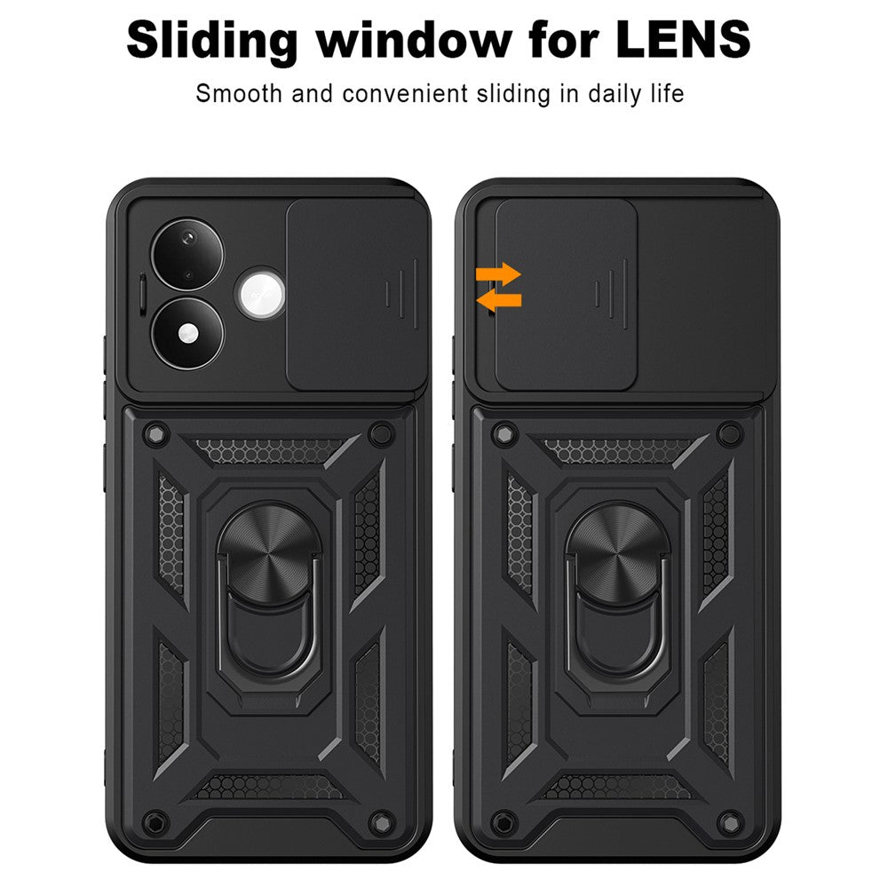 Husa de protectie Techsuit CamShield compatibil cu Xiaomi Redmi Note 17 4G / Redmi Note 17 5G, Albastru