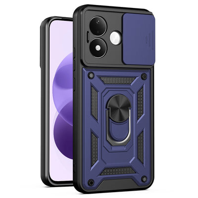 Husa de protectie Techsuit CamShield compatibil cu Xiaomi Redmi Note 17 4G / Redmi Note 17 5G, Albastru