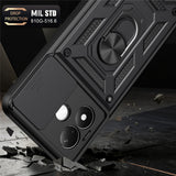 Husa de protectie Techsuit CamShield Series compatibil cu Xiaomi Redmi Note 17 Pro 5G, Negru