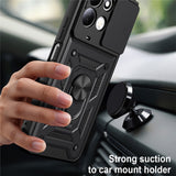 Husa de protectie Techsuit CamShield Series compatibil cu Xiaomi Redmi 17 4G / Redmi 17 5G, Negru