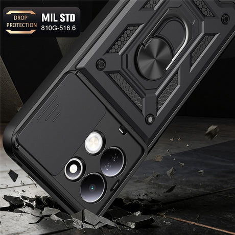 Husa de protectie Techsuit CamShield Series compatibil cu Xiaomi Redmi 17 4G / Redmi 17 5G, Auriu