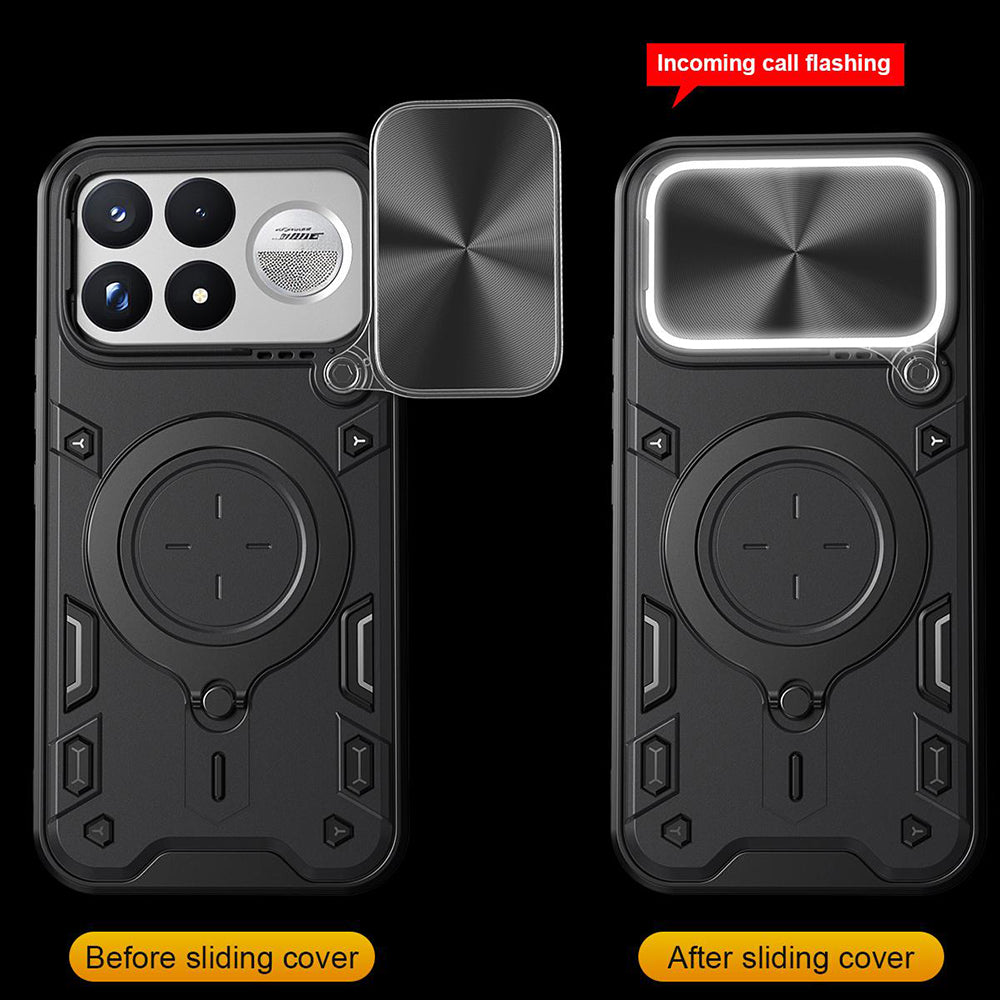 Husa de protectie Techsuit CamGuard Pro compatibil cu Xiaomi Poco F9 Ultra, Albastru