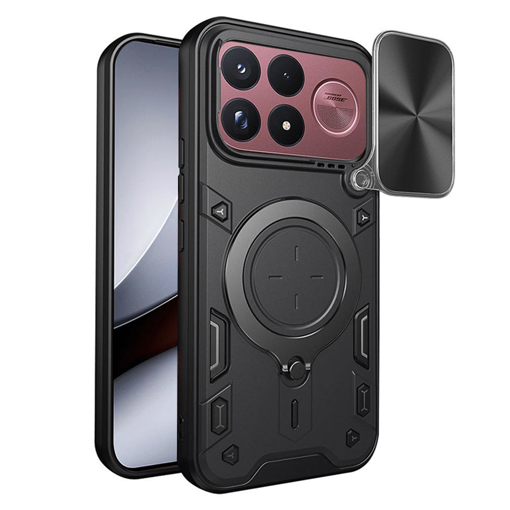 Husa de protectie Techsuit CamGuard Pro compatibil cu Xiaomi Poco F9 Ultra, Negru