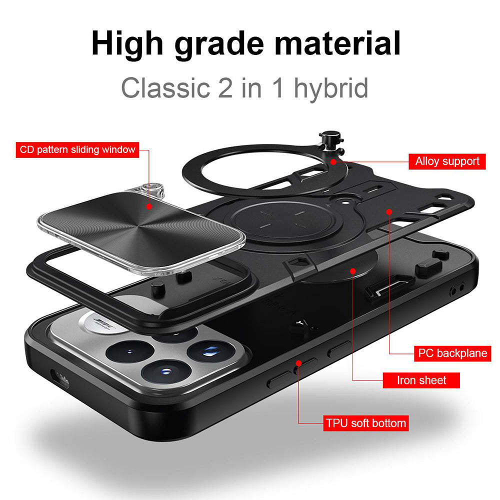 Husa de protectie Techsuit CamGuard Pro compatibil cu Xiaomi Poco F9 Ultra, Negru