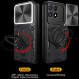 Husa de protectie Techsuit CamGuard Pro compatibil cu Xiaomi Poco F9 Pro, Albastru