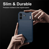 Husa de protectie Techsuit Carbon Silicone compatibil cu Nothing Phone (4b), Albastru