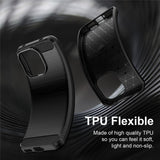 Husa de protectie Techsuit Carbon Silicone compatibil cu Xiaomi Redmi Note 17 Pro 5G, Negru