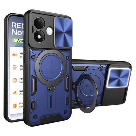 Husa de protectie Techsuit CamGuard Pro compatibil cu Xiaomi Redmi Note 17 4G / Redmi Note 17 5G, Albastru