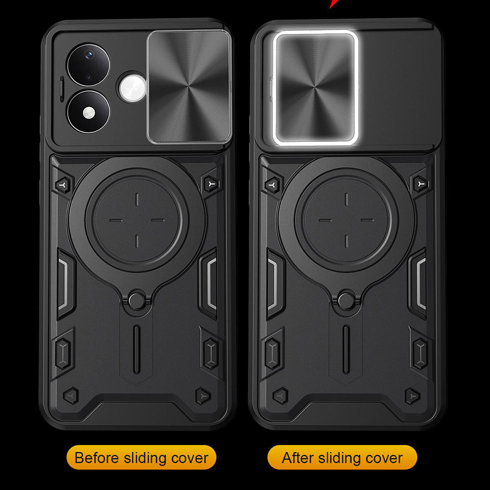 Husa de protectie Techsuit CamGuard Pro compatibil cu Xiaomi Redmi Note 17 4G / Redmi Note 17 5G, Negru