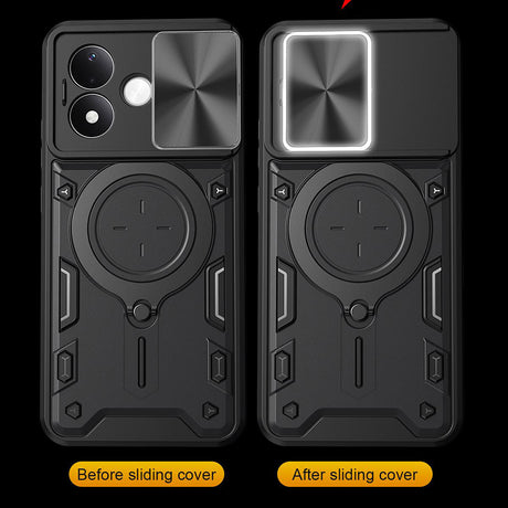 Husa de protectie Techsuit CamGuard Pro compatibil cu Xiaomi Redmi Note 17 4G / Redmi Note 17 5G, Negru