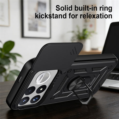 Husa de protectie Techsuit CamShield Series compatibil cu Xiaomi Poco F9 Ultra, Negru