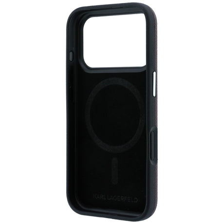 Husa de protectie Karl Lagerfeld compatibil cu iPhone 17 Pro Max / iPhone 18 Pro Max, Bordo