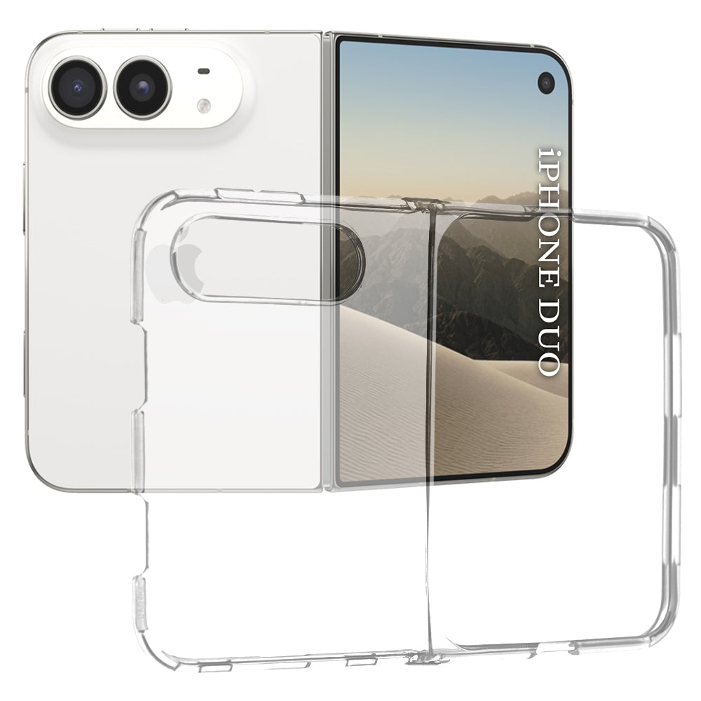 Husa de protectie Techsuit Clear Silicone compatibil cu iPhone Duo, Transparent