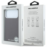 Husa de protectie Karl Lagerfeld compatibil cu iPhone 18 Pro / iPhone 17 Pro, Bordo