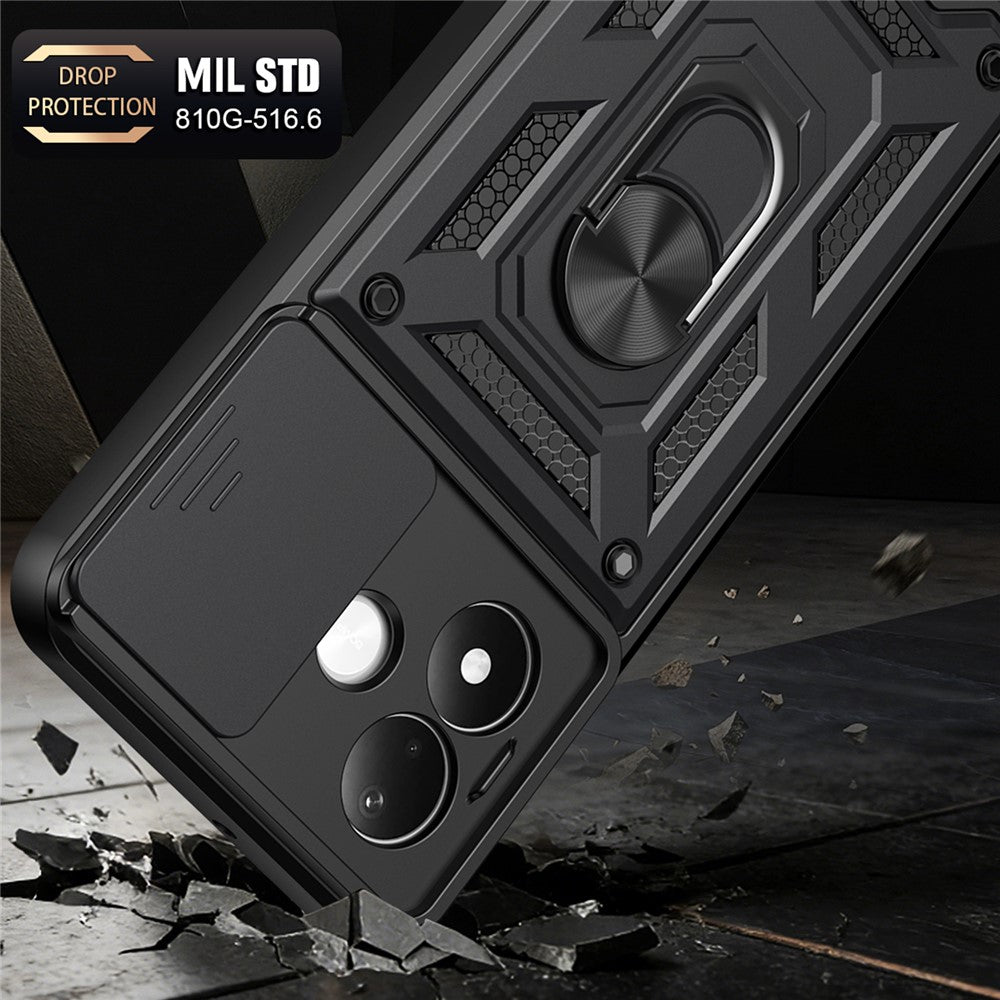 Husa de protectie Techsuit CamShield compatibil cu Xiaomi Redmi Note 17 Pro Max, Negru