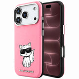 Husa de protectie Karl Lagerfeld compatibil cu iPhone 17 Pro Max / iPhone 18 Pro Max, Roz