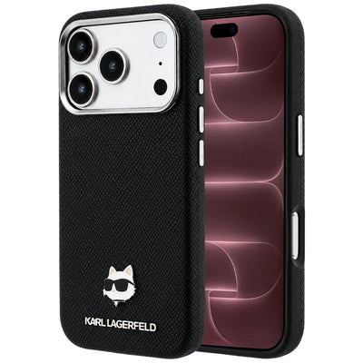 Husa de protectie Karl Lagerfeld compatibil cu iPhone 18 Pro Max / iPhone 17 Pro Max, Negru