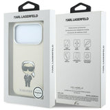 Husa de protectie Karl Lagerfeld compatibil cu iPhone 18 Pro Max / iPhone 17 Pro Max, Bej