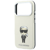 Husa de protectie Karl Lagerfeld compatibil cu iPhone 18 Pro Max / iPhone 17 Pro Max, Bej