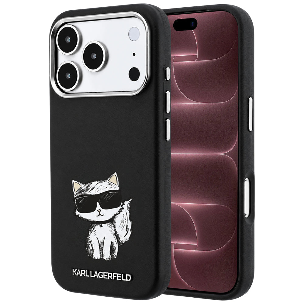 Husa de protectie Karl Lagerfeld compatibil cu iPhone 18 Pro Max / iPhone 17 Pro Max, Negru