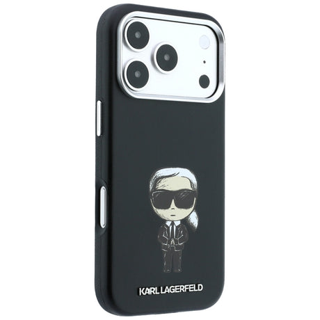Husa de protectie Karl Lagerfeld compatibil cu iPhone 18 Pro Max / iPhone 17 Pro Max, Negru