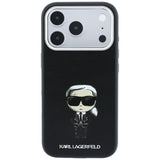 Husa de protectie Karl Lagerfeld compatibil cu iPhone 18 Pro Max / iPhone 17 Pro Max, Negru